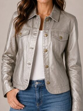 Bamboo Traders Vegan‎ Leather Jacket